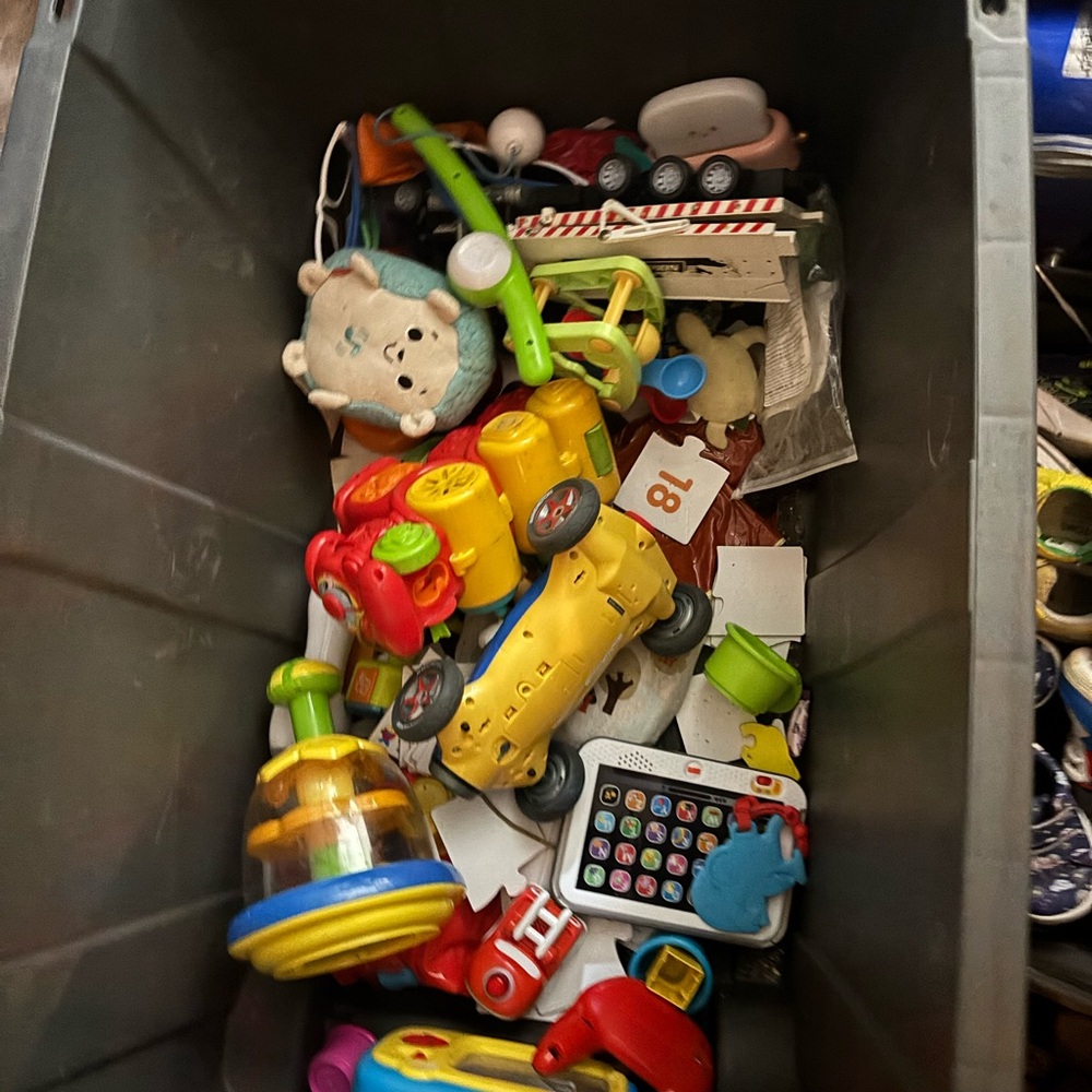 All these mismatched Colorful Kids Toy Collection for $8